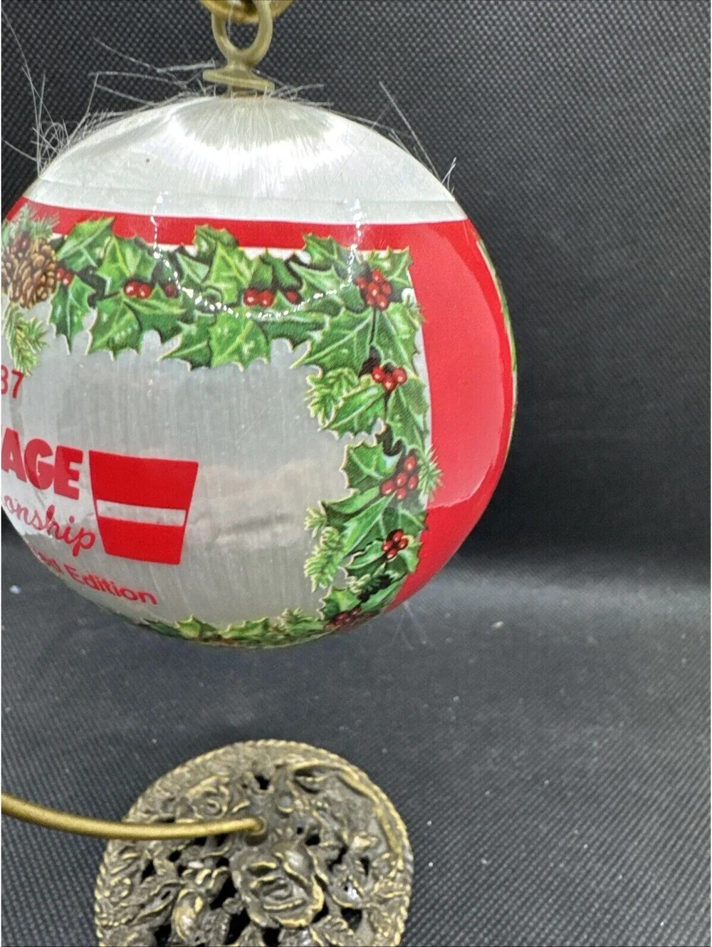 Tanglewood Park, NC Vantage Championship Christmas Ornament 1987 1st Edition